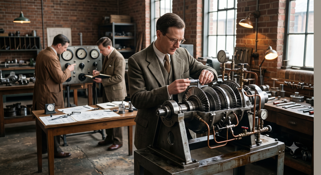 Frank Whittle and early British jet engine engineering development